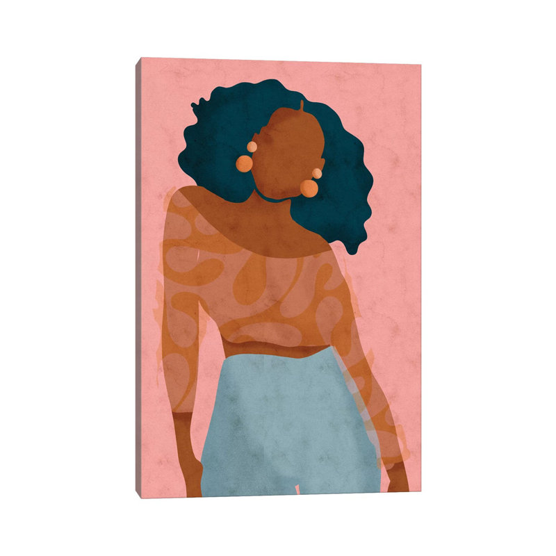 Mood by Reyna Noriega - Print on Canvas, 20.32 cm H x 30.48 cm W, Wrapped Canvas