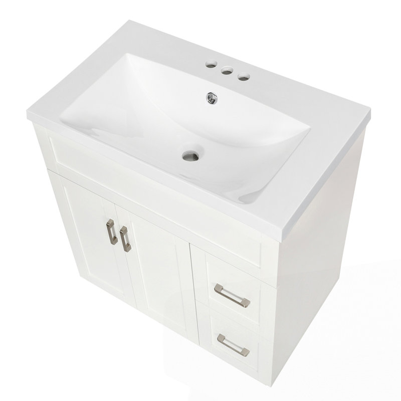 30-Inch Bathroom Vanity with 2 Doors