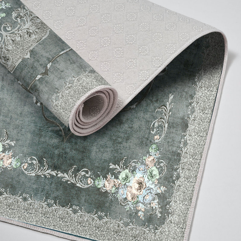 Ensemble de luxueux tapis de bain (2 pièces), 100% polyester, antidérapant, antibactérien | Dimensions: 19,7 po x 23,6 po et 23,6 po x 39,4 po | Tissu ultra-absorbant et facile à nettoyer, lavable à la machine à 86 ° F | Parfait pour la salle de ba