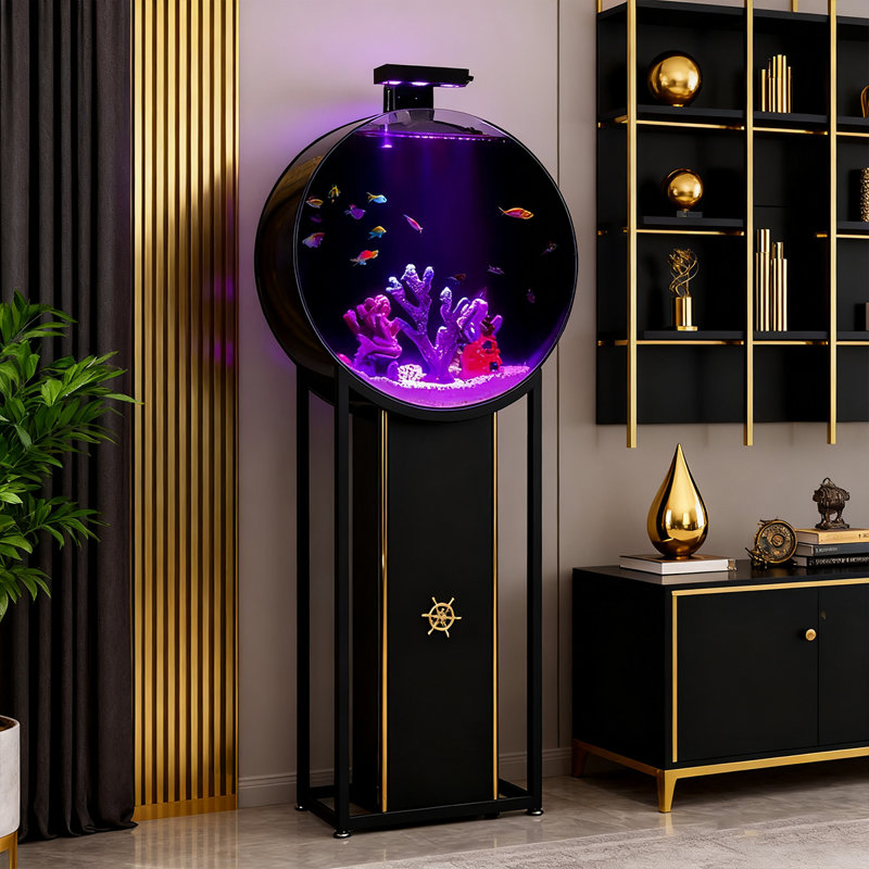Creative Circular-Shape Acrylic Aquariums Tank