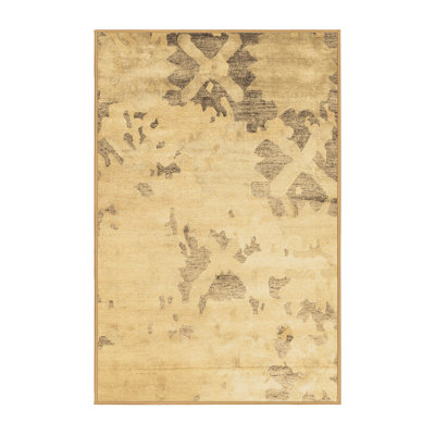 Washable Abstract Indoor Rug