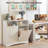 40" W Sideboard Cabinet with 2 Shelves and 2 Door