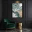 Abstrait art fluide sur toile brune 56-1001752386