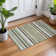 Machine Washable Indoor/Outdoor Drennen ACN2330 Stripes Rug