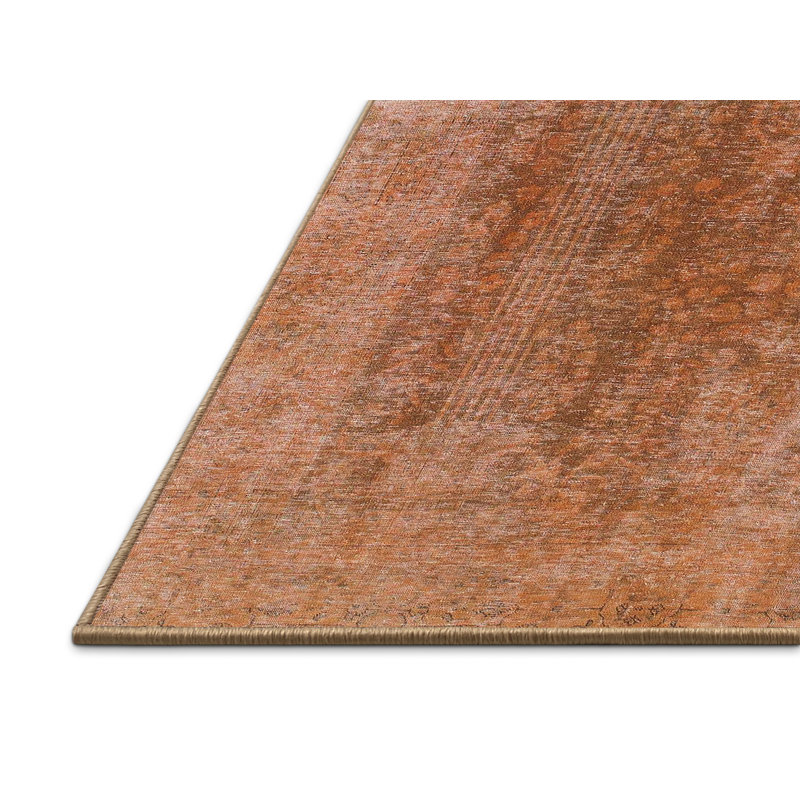Tapis décoratif multicolore à motif abstrait, Rectangle 7 pi x 10 pi