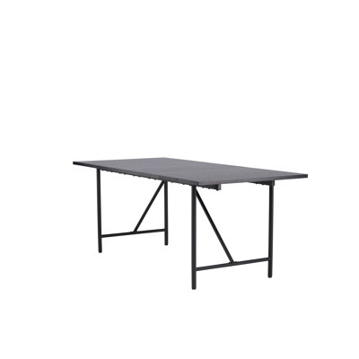 Bledar Metal Base Dining Table