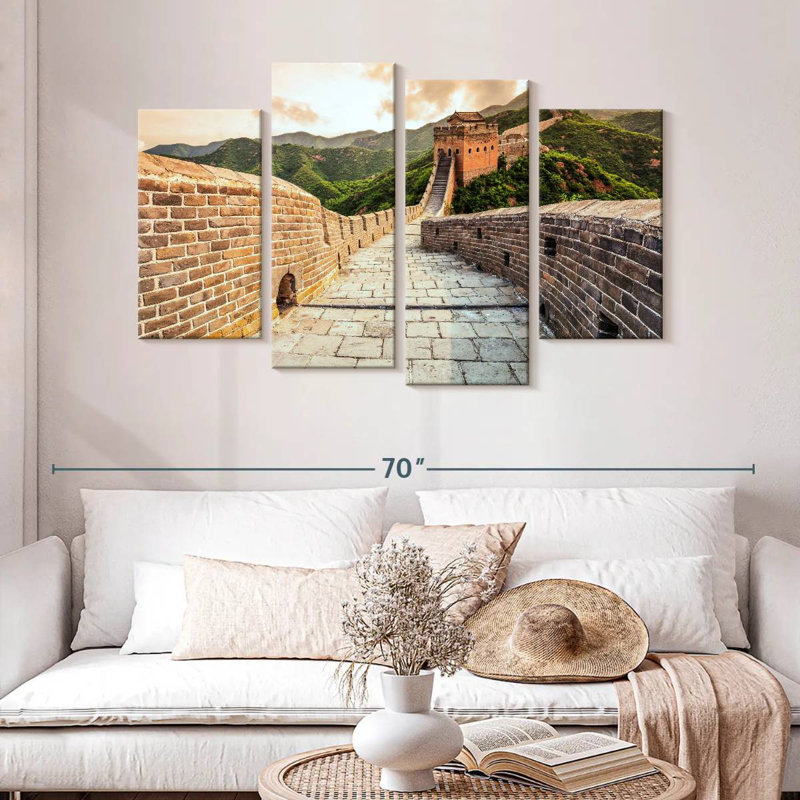 Lynelle, grande muraille de Chine, H 32 po x l 52 po