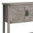 Farmhouse Console Table With 2-door Cabinet-756803607