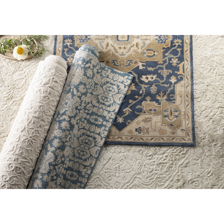 BuckHill Hand Tufted Wool Oriental Indoor Rug