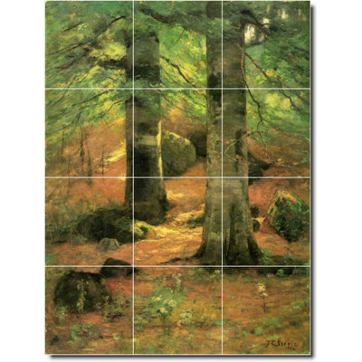 Carreau de céramique décorative 36 po x 48 po 12 po x 12 po