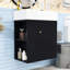 Meuble-lavabo flottant moderne avec lavabo en céramique-1108905869