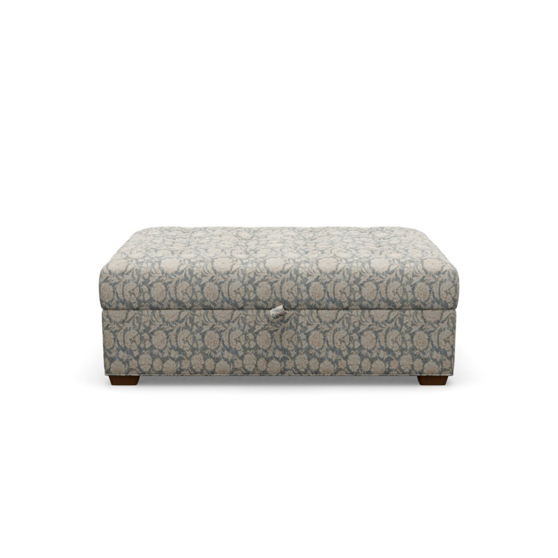 Baxter Square Ottoman, Walnut, Laurel Springs 848634