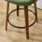 Modern Faux Leather Upholstered 26'' Swivel Wood Counter Stools-122537564-119858596