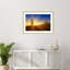 Reproduction d'art encadrée en bois «Saguaro National Park Sunset» par Melanie Viola-1551541953