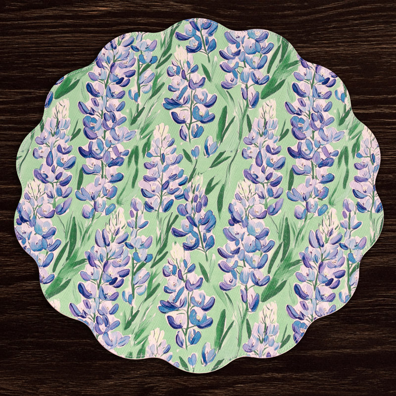 Vida Vinyl Round Placemats