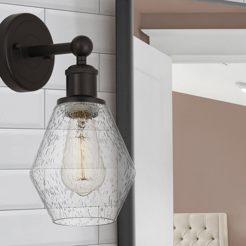 Amylea Armed Sconce, Seedy, Oil Rubbed Bronze