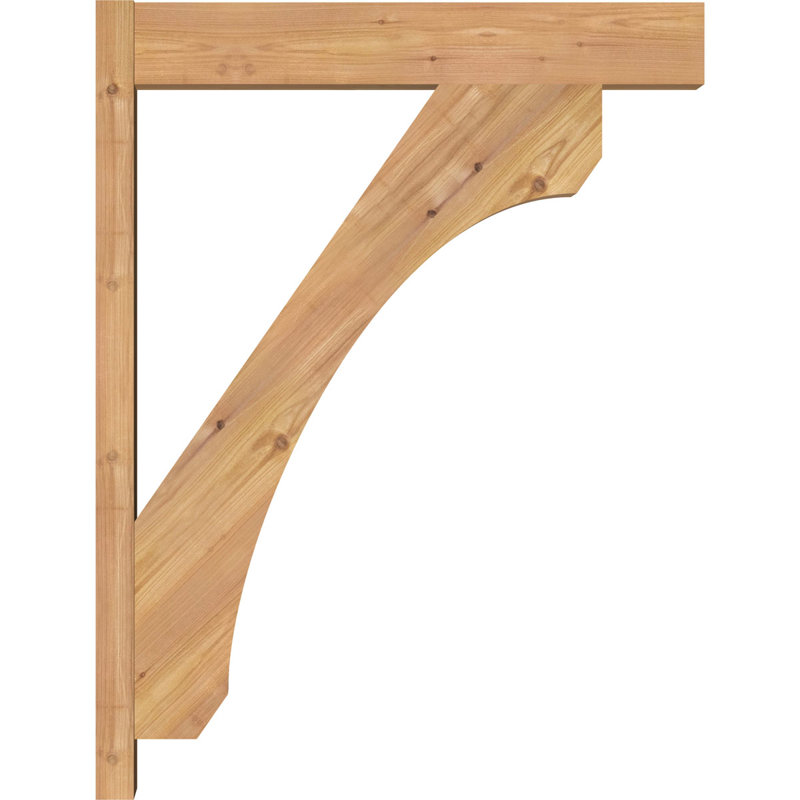 Legacy Block Outlooker, 26" D x 34" H, 7 1/2" W Western Red Cedar (Smooth)