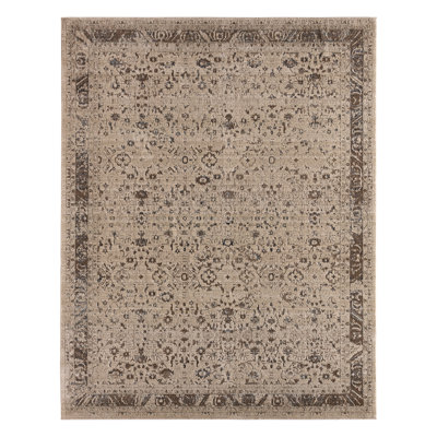 Jaipur Living Noelle Powerloomed Traditional Gray Area Rug (9'6inX13'6in)