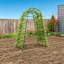 Treillis arqué pour jardin, treillis arqué pour plantes grimpantes, treillis de support pour plantes en forme d'arche