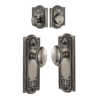 Parthenon Complete Entry Knob Set with Deadbolt