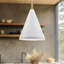 Dorothy 1 - Light Single Cone Pendant-64113614-64145116