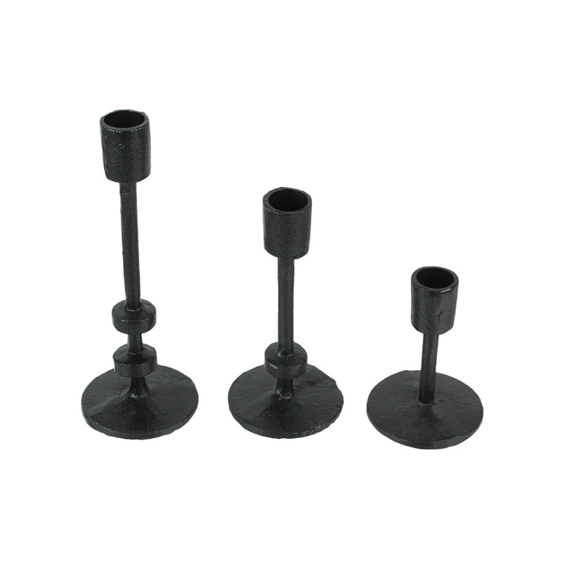 Iron Tabletop Candlestick