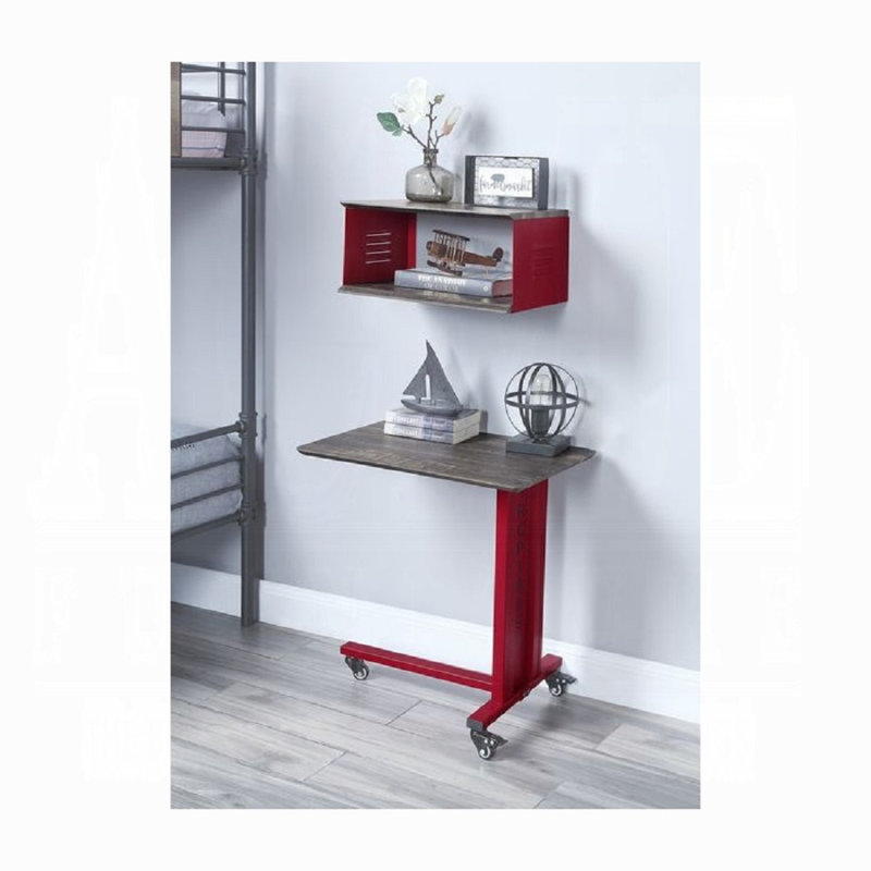 Table d'appoint Cargo avec tablette murale