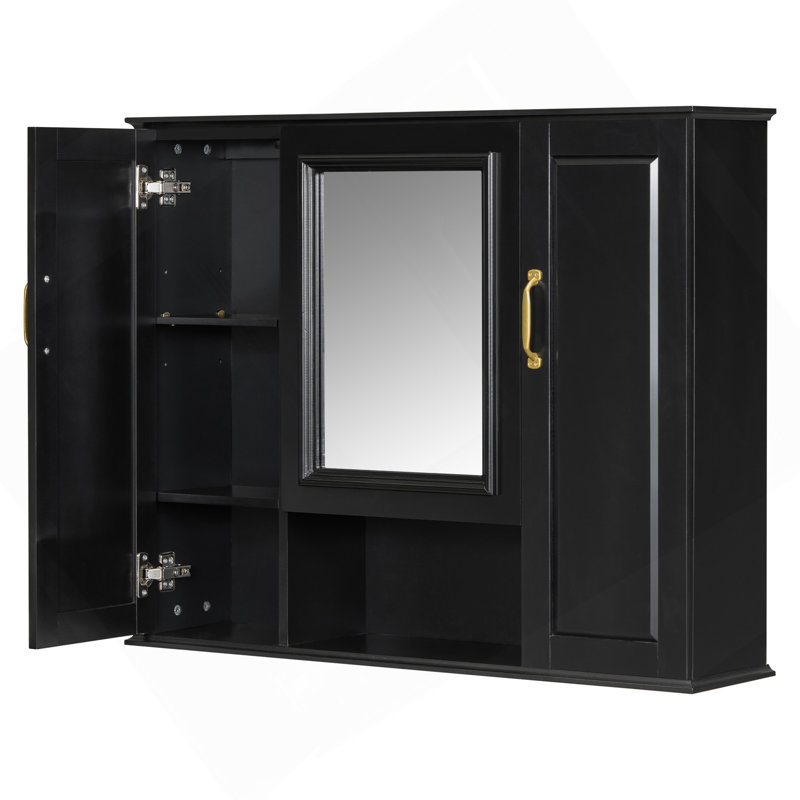 Meuble-lavabo de 36 po avec lavabo, meuble-lavabo moderne autoportant avec tiroirs à fermeture en douceur et plateau basculant, meuble-lavabo simple avec rangement et armoire-miroir assortie