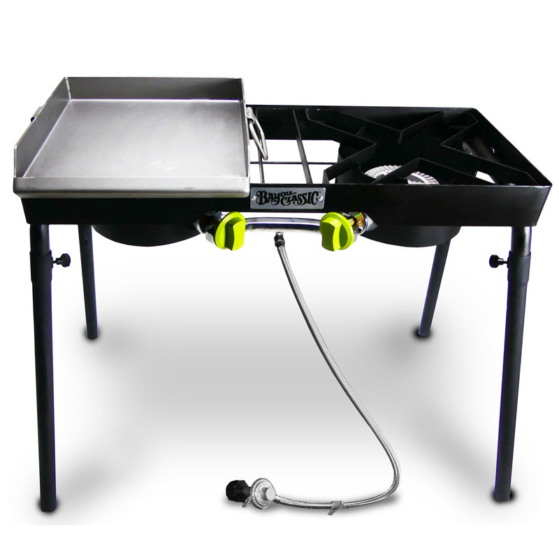 Double cuisinière Bayou® avec plaque chauffante simple