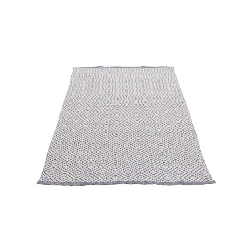 Geometric Hand Woven Area Rug, Rectangle 60 x 110cm
