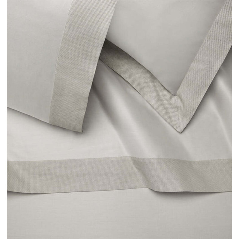 Carlotta Flat Sheet, Gray, King Flat Sheet