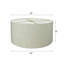 Abat-jour cylindrique texturé 16x16x9