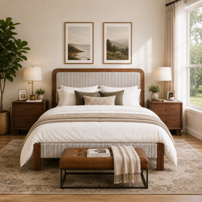 Willma Upholstered Platform Bed