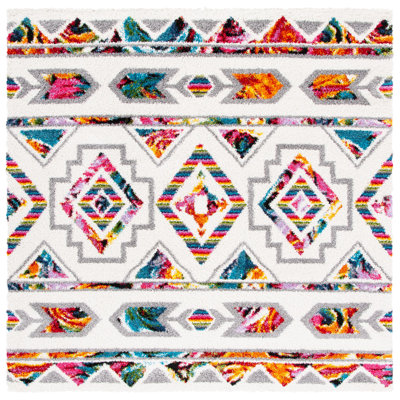 Breanna Shag Performance Geometric Rug