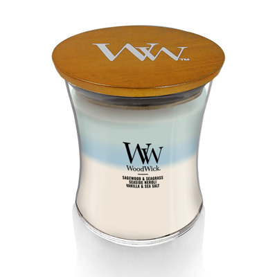 WoodWick Oceanic Scented Trilogy Medium Hourglass Candle