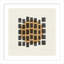«Giese», objet en papier no 8 par le studio MIUUS, reproduction d'art encadrée en bois-100477806-100477807