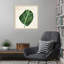 «Tropical Leaves I» par Lee C, impression sur bois encadrée-2119185989