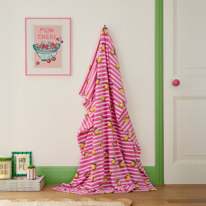 Summer Fruits Throw Blanket