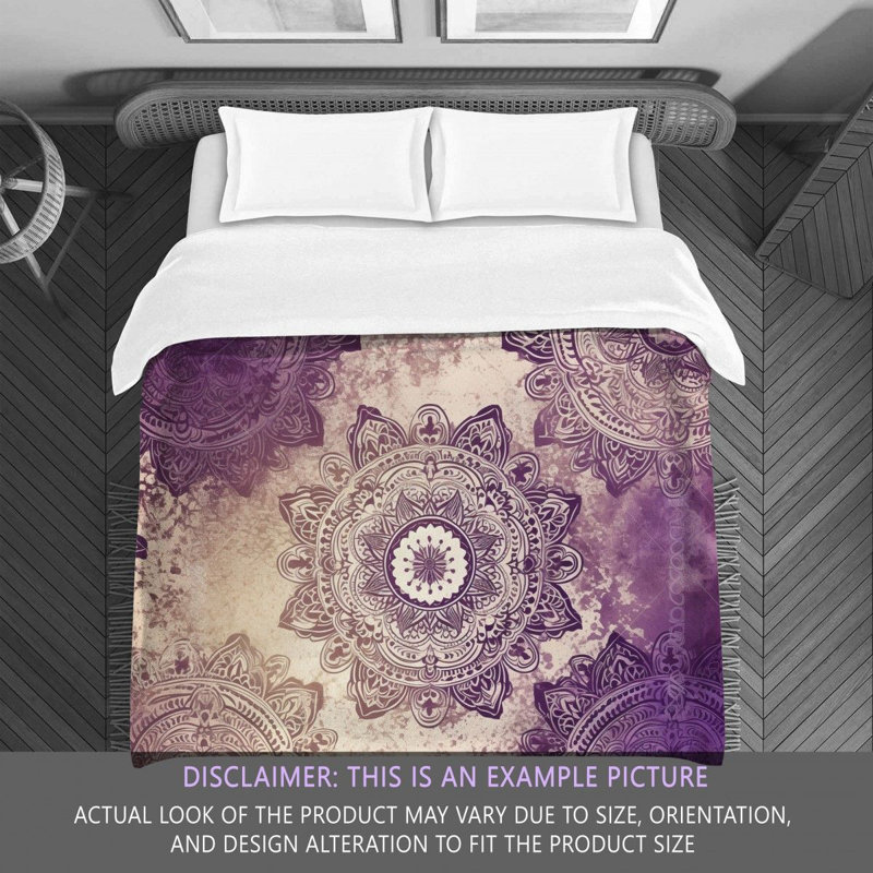 Mandala Comforter, Twin Comforter