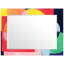 «Launder», miroir rectangulaire coloré biseauté sur verre trempé flottant imprimé à l'envers-1240079586