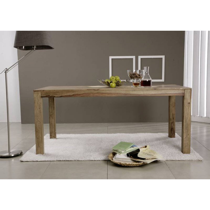 Buddha Solid Wood Dining Table, H76 x L200 x W100cm