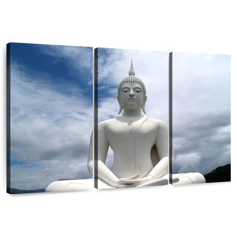 Bouddha Adella Wat, H 32 po x l 50 po