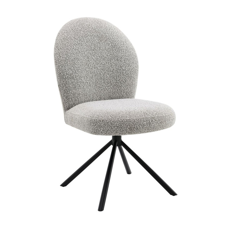 Ensemble de 2 chaises d'appoint Lawton Boucle