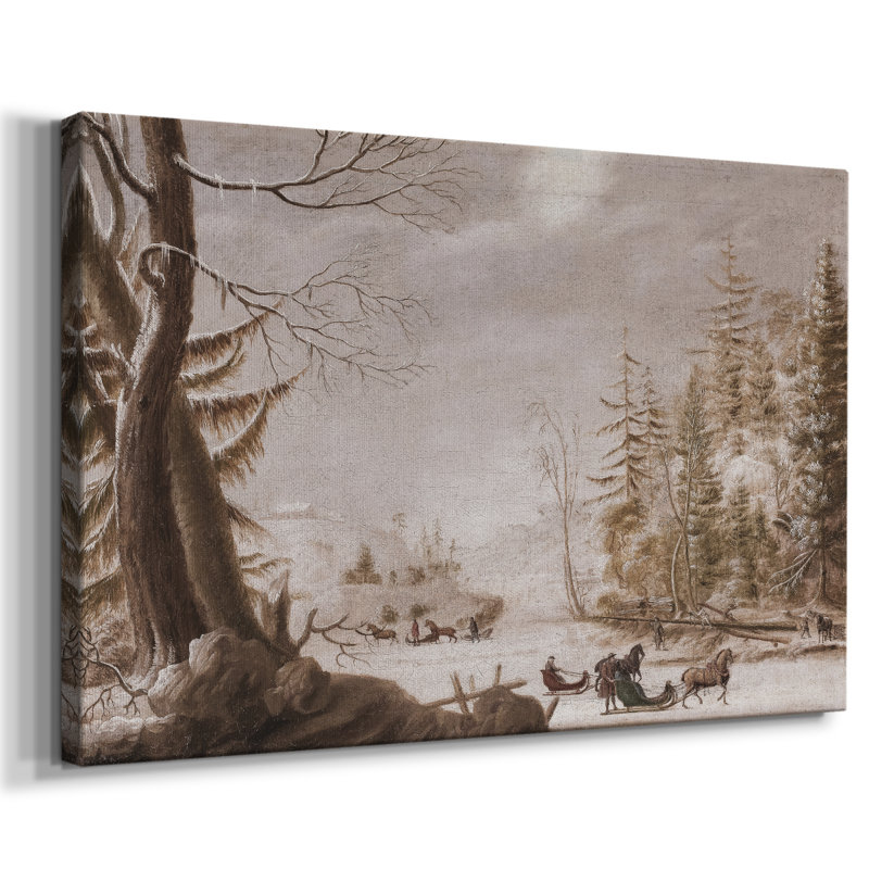 Paysages rétro-CM XXIV - Cavas enveloppés de galerie, 18 x 27