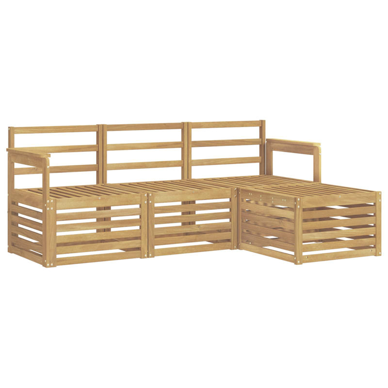 189.5cm Wide Patio Sectional Set