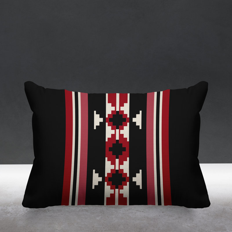 Coussin intérieur / extérieur Sakari, Rouge