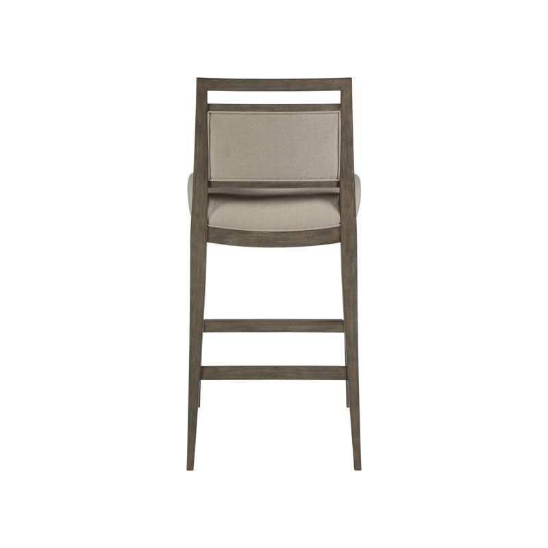 Cohesion Upholstered Counter Stool, Bar Stool (30.5" Seat Height), Grigio