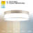 Twist-N-Lite Acrylic Led Flush Mount With Color Temperature Switch: 2700K, 3000K, 3500K, 4000K, and 5000K-98294098