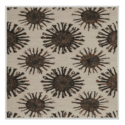 Tapis beige lavable à la machine