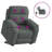  Stand Up Massage Recliner Chair Dark Gray-972296630-972296625